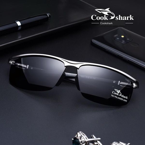 

new sunglasses cook polarized uv glasses shark's men's drivers drive hipster protection cfdjv, White;black