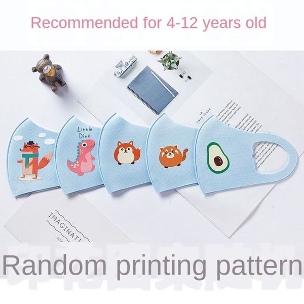 

10pcs packaging and of independent children's masks boys girls non-disposable three-dimensional 3d cute cartoon for children 4u3f0