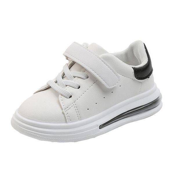 

autumn girls boys sport shoes soft bottom 2020 children baby sneakers casual kids flat sneakers white canvas shoes wmtcie rimmer, Black