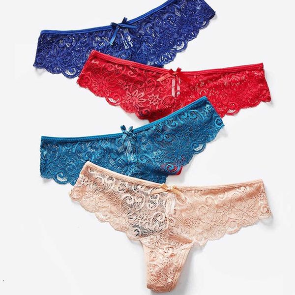 

underwear women g-string women's lace lingerie thongs low waist perspective panties briefs ladies bielizna damska, Black;pink
