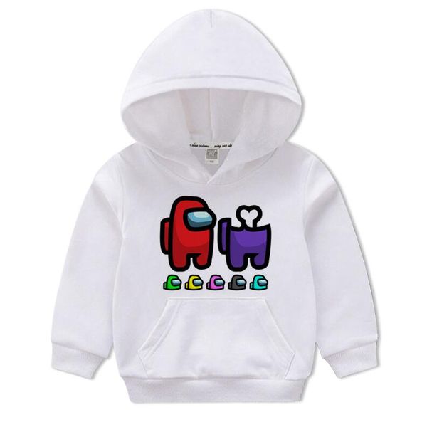 

среди нас детская свиная шаржа игра мультфильм с капюшоном с капюшоном с капюшоном с капюшоном с капюшоном пуловера осенью зима мальчиков де, Black