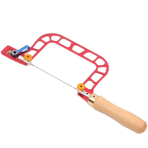 

u-shaped hand saw with lever tension saw hand tool spiral blade for jewelry tool woodworking
