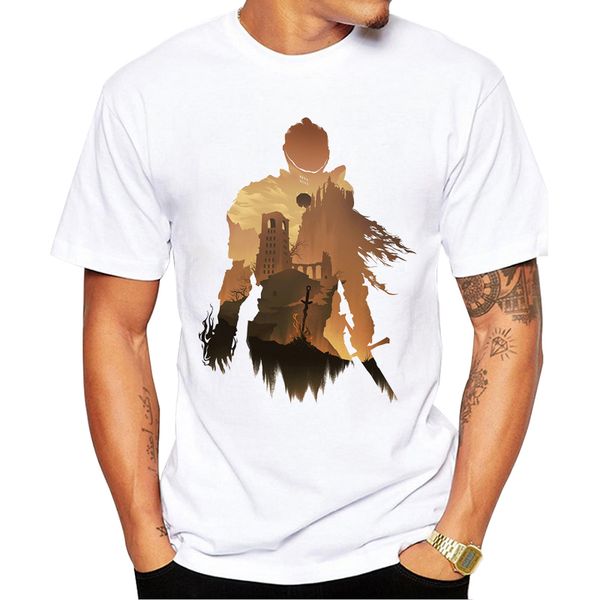 

teehub hipster darksouls men t-shirt fashion printed tshirts short sleeve o-neck tee funny sport hooded sweatshirt hoodie