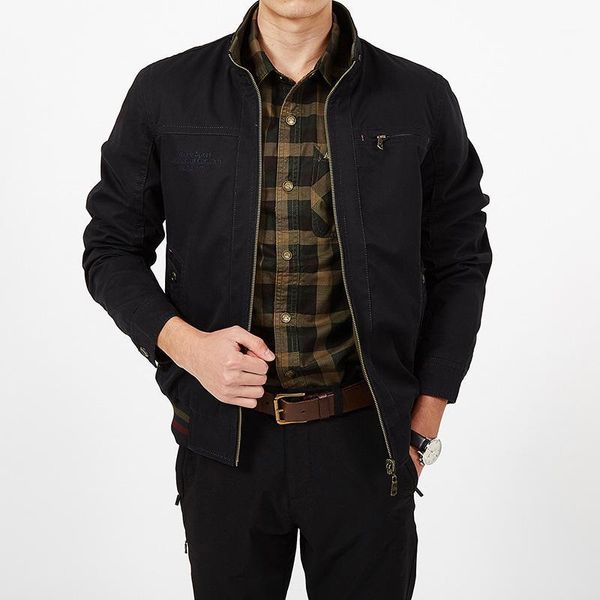 

2020 autumn and winter men reversible at outdoor large size men's double-sided jacket original garment1, Black