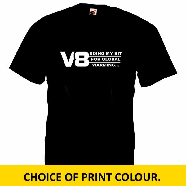 

summer new cool tee shirt v8 автомобиля смешные t рубашка двигатель мужская юмор вдохновленный tee подарков папа водитель motor футболка спо