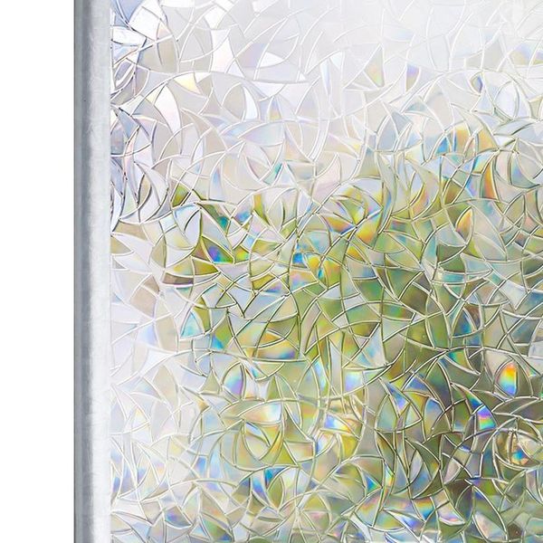 

tinted 3d no glue static window film privacy window rainbow films for stained glass self-adhesive film glass window sti wmtpui