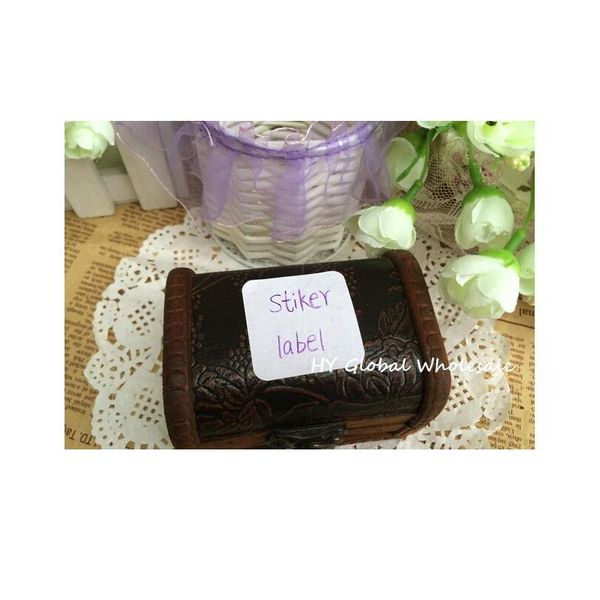 

100pcs/lot new white colour square white blank seal sticker design kraft sealing sticker diy gift packa bbysib