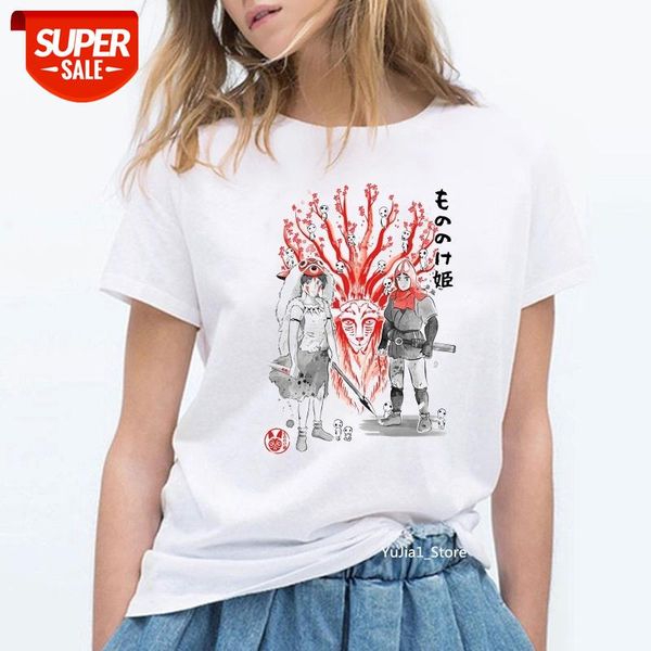 

Totoro Spirit Away t shirt Studio Ghibli femme Japanese Anime cartoon women tshirt Miyazaki Hayao clothes kawaii female t-shirt #iN0h, White