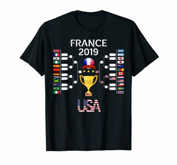 

black usa girls soccer jersey womens world 2019 cup t-shirt 100% cotton personality custom tee shirt sport hooded sweatshirt hoodie
