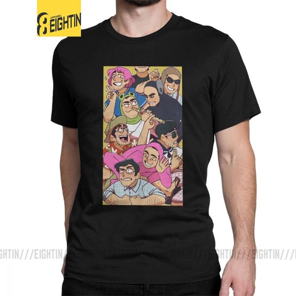

men's filthy frank characters joji pink guy meme japanese pure short sleeve plus size sport hooded sweatshirt hoodie men t shirt