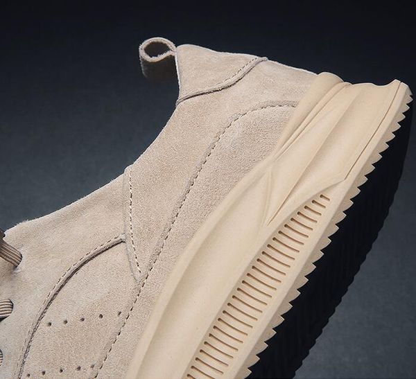 

casual shoes for men white wheat khaki shoes outdoor jogging flate skateboarding shoes mens trainers size 40-44, Black