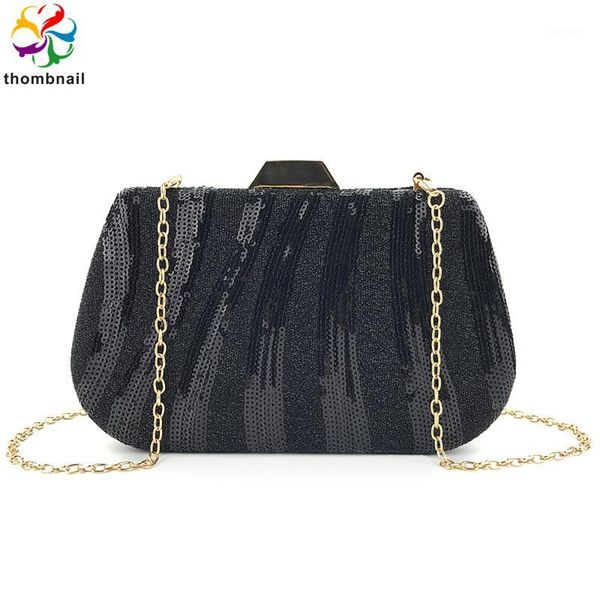 

black luxury party evening bags clutch purse women wedding party bags 20201