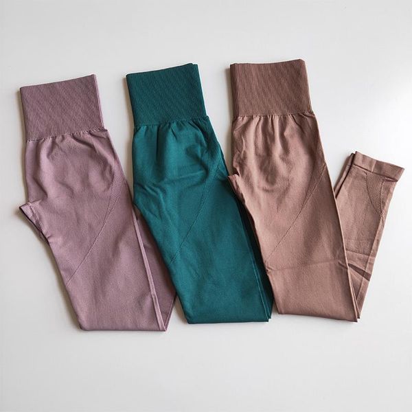 

energy seamless yoga leggings for women high waist gym leggings workout clothing tummy control yoga pants fitness trousers, White;red