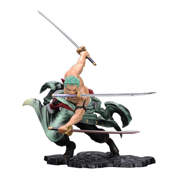 

one piece the three worlds roronoa zoro handicraft toys 3 blade runner luffy 2021 selling gift of the child