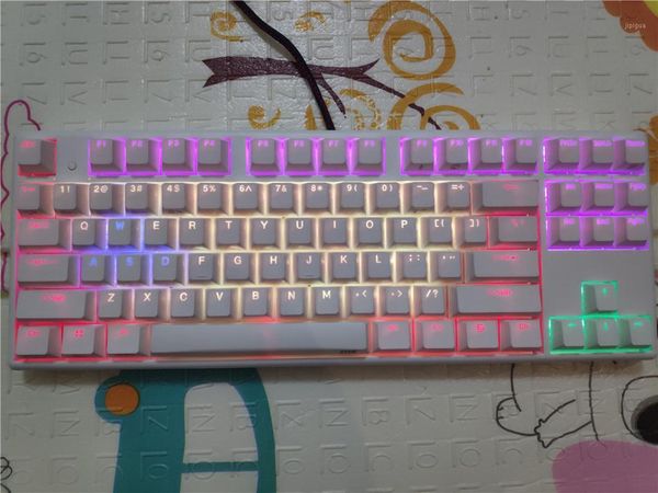 

keyboards 2021 plum niz 87 rgb 35g capacitive mechanical keyboard 108 keybooards wired realforce similar type1