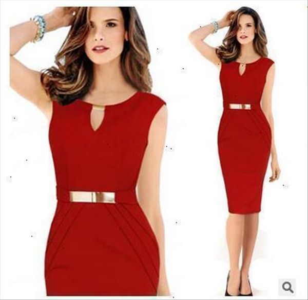 

лето весна платье vintage повседневная работа в офисе платье темперамент карандаш металла кнопка женщины платья vestidos дизайнер одежды, Black;gray