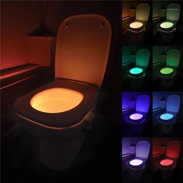 

caravan rv camping car toilet seat night light smart pir motion sensor waterproof backlight motorhome caravan wc toilet light1