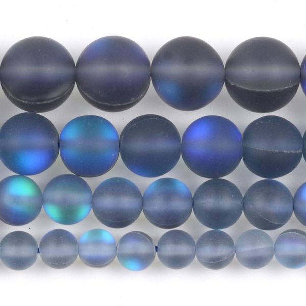 

natural frosted gray glitter stone beads round loose spacer beads for jewelry making 6/8/10/12mm diy bracelet handmade