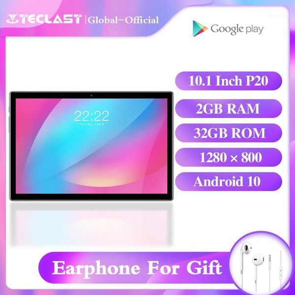 

teclast tablet p20 10.1inch android10 2gb ram 32gb rom 1280Ã800 6000mah battary octa core ai speed-up dual wifi 2.4g+5g1