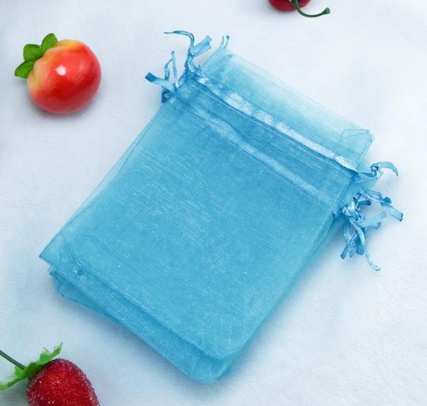 

7x9cm organza bags jewelry packaging bags wedding gift bag drawstr jllglz yummy_shop