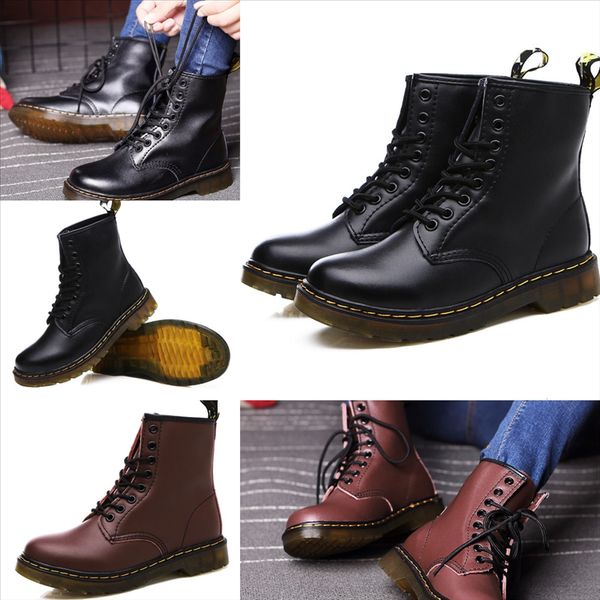 

s11tp new paris white royal leather couple boot heel stitching princess booties women channelboot plaid leather ankle cowskin rhombu boots, Black
