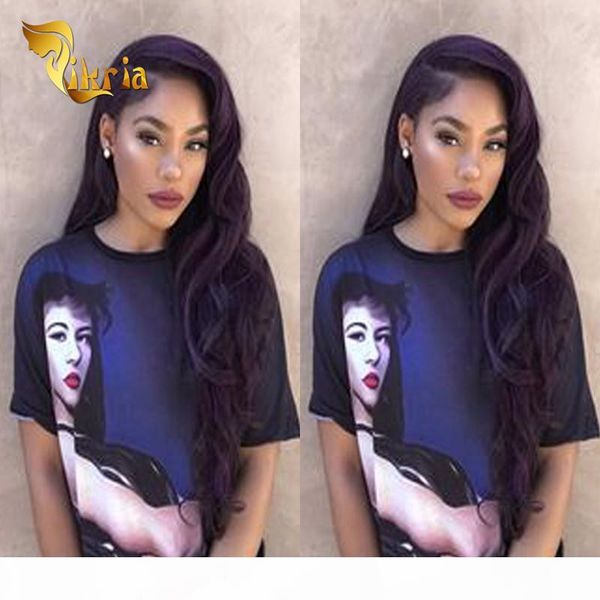 

remy human hair body wave hair weaves long full lace wigs baby hair indian peruvian malaysian brazilian lace front wigs for black women, Black;brown