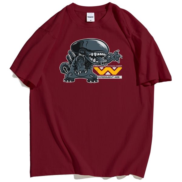 

thriller movie alien alien world cartoon image monster for male trend casual short sleeve sport hooded sweatshirt hoodie t shirt