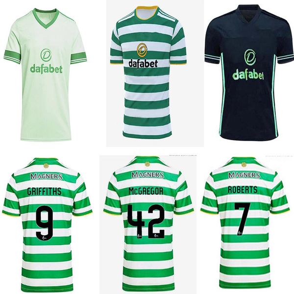 

0 21 celtic soccer jersey 2020 2021 men kids shirt football shirt, Black;yellow