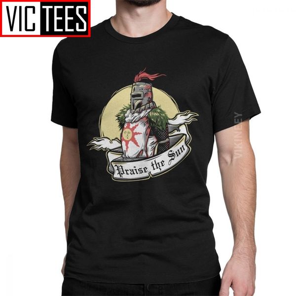 

dark souls мужчины футболка хвала солнце bloodborne игры удивительный homme tshirt чистый хлопок зимняя одежда спортивная с капюшоном толсто
