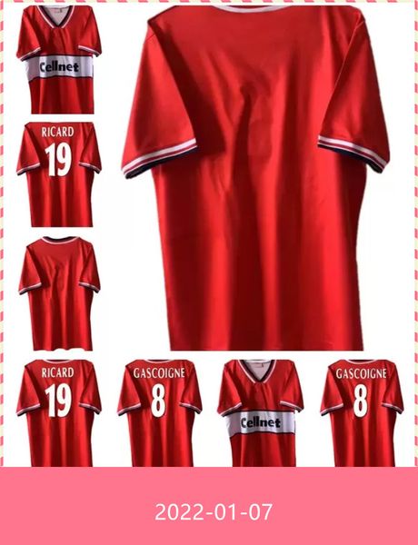

97 98 middlesbrough retro soccer jersey 1997 1998 paul merson andy townsend paul gascoigne classic vintage football shirts camisetas de fÃºtb, Black;yellow
