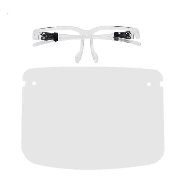 

anti-fog juze gift new colorful glasses clear isolation transparent protective prevent splashing protect frame face shield 2 n3eh4