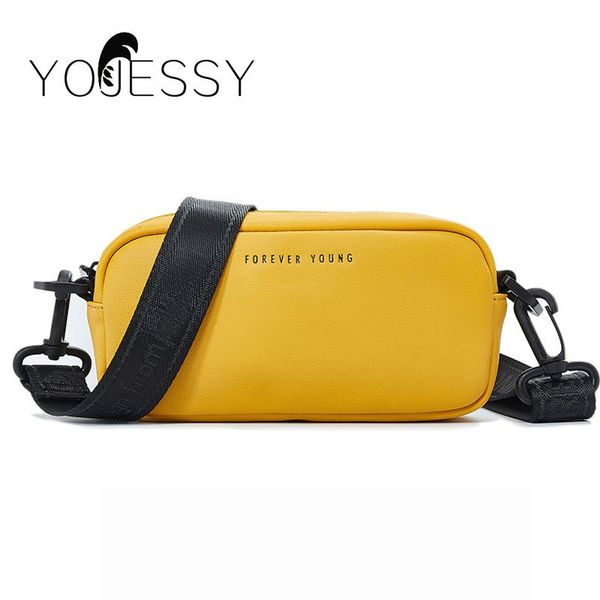 

yojessy тонкого мешок плечо женщины многофункциональный chest чемоданчик женский кожаный марк дизайнер леди crossbody посланник