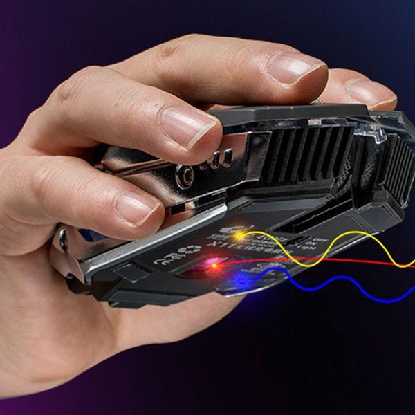 

mice 2.4ghz usb wireless rechargeable mechanical gaming mouse silent optical k1ab