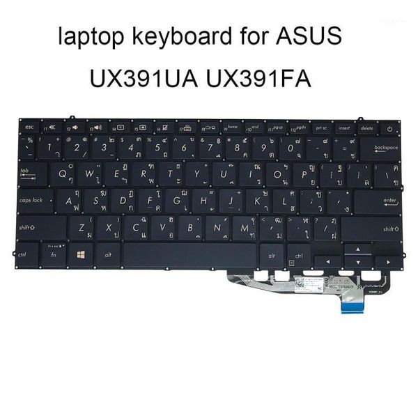 

replacement keyboards ux 391 backlight keyboard for asus zenbook ux391ua ux391f ti thailand blue kb asm17h1 0knb0 2606ta00 new1