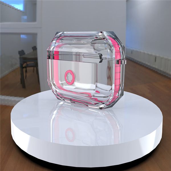 

for apple airpods pro wireless earphone silicone case anti-fall clear soft tpu ultra thin protective cover for airpods 3 2 1 headphone