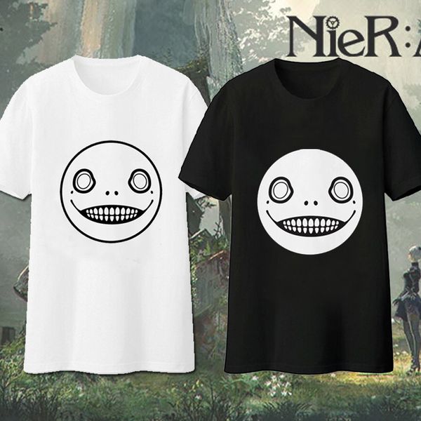 

game nier:automata nier:automata 2b yorha fashion cool short sleeve custom cosplay sport hooded sweatshirt hoodie t shirt