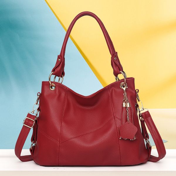 

spring 2020 new women's hand shoulder pu shoulder handbag messenger bag plnrr