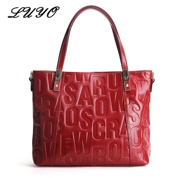 

2020 letter genuine leather luxury women messenger bags designer ladies handbag and purse shoulder crossbody bolsas