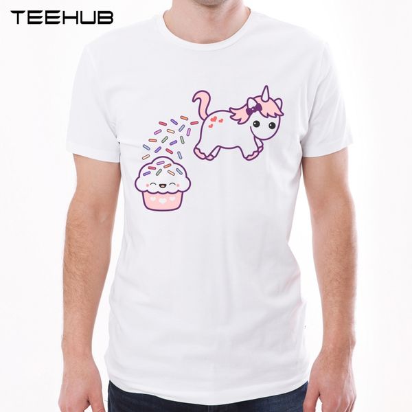 

fashion sprinkle poo design horse cake printed cool short sleeve basic sport hooded sweatshirt hoodie t shirt