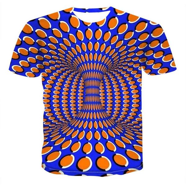

three-dimensional vortex daily 3d print shirts plus size comics funny men clothing