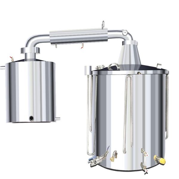 

medium and small distiller distillery 304 stainless steel wine making equipment domestic liquor making equipment large