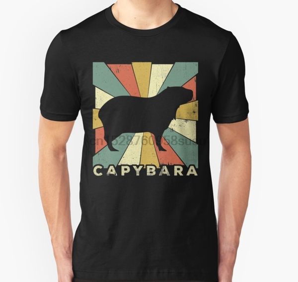 

men tshirt classic capybara lover vintage retro animal t shirt printed t-shirt tees sport hooded sweatshirt hoodie