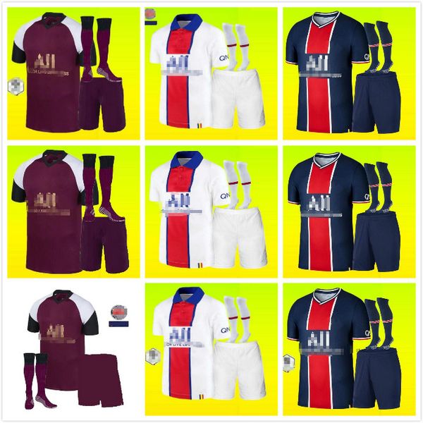 

mbappe neymar jr maillots de football shirts 20 21 cavani icardi soccer jersey 2020 2021 di maria maillot de foot, Black