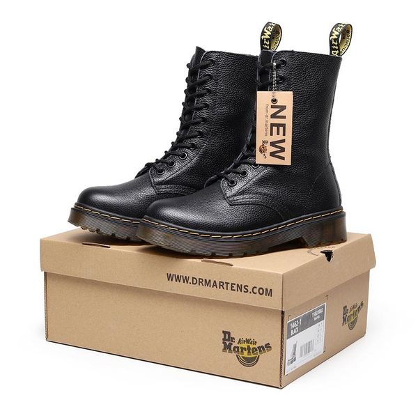 

ankle boots women's platform shoes women 2021 autumn fashion mid-tube leather boots women non-slip casual shoes botas, Black