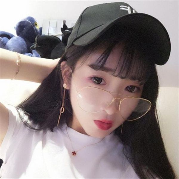 

sunglasses women aviation clear glasses frame female ocean transparent brand designer men eyewear optical, White;black