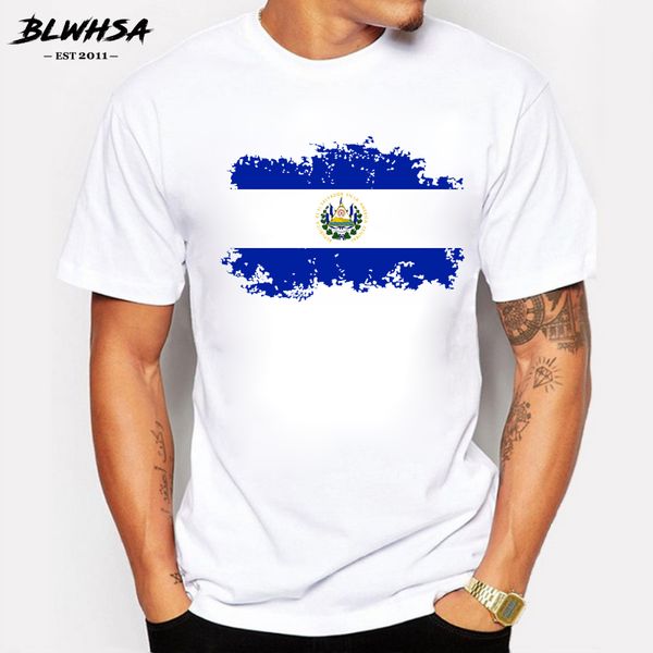 

sport blwhsa summer salvador flag t shirt for men fashion short sleeve brands design t-shirts salvador tees clothing