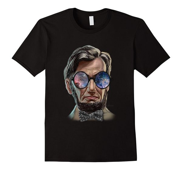 

2020 fashion summer style usa president abraham lincoln, space galaxy eyeglass t-shirt tee shirt sport hooded sweatshirt hoodie