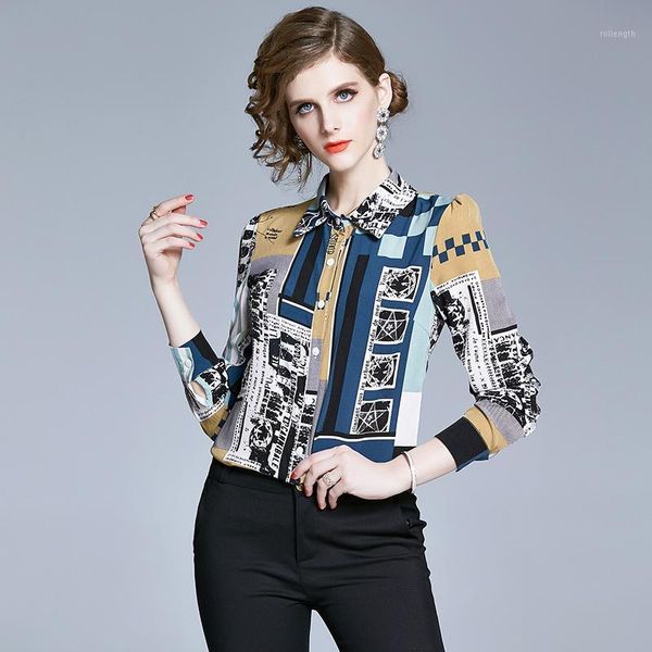 

nrj-6f-607-a-2051 2020 spring women graffiti letter print shirts1, White