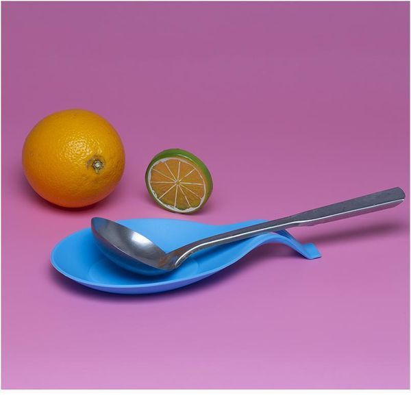 

1 pcs sile insulation spoon rest heat resistant drink glass coaster tray spoon pad eat mat pot holder kitchen acc sqcdla