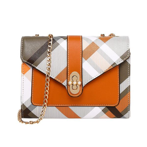 

small bag female 2020 new multi-function foreign style square bag chain shoulder messenger